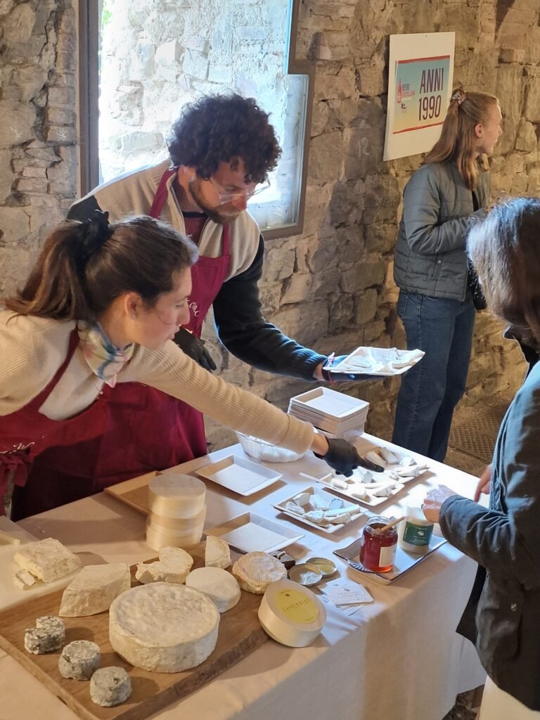 l'Apicorno stand bij Bevo Castellina